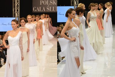 pokaz kolekcji sukni na imprezę  Hanna Bieńkowska - PKiN 2015